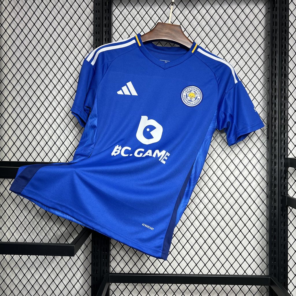 CAMISA DO LEICESTER CITY 24/25 AZUL