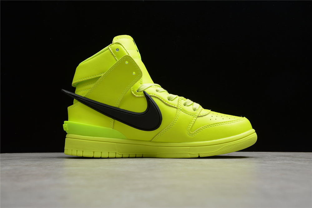 DUNK HIGH X AMBUSH FLASH LIME