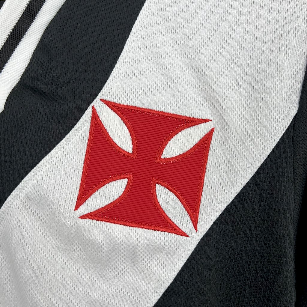 CAMISA DO VASCO 25/26 PRETO E BRANCO