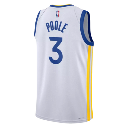 Regata Golden State Warriors - Jordan Poole - 2022/23 Swingman Jersey - Branca