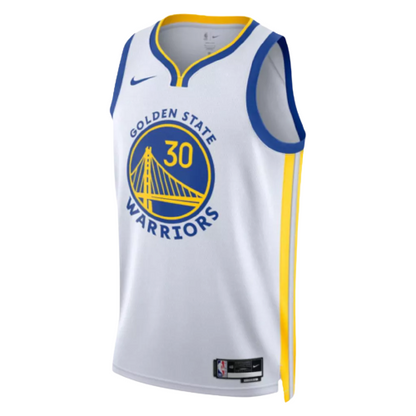 Regata Golden State Warriors -Stephen Curry- 2022/23 Swingman Jersey - Branca