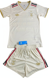 Conjunto Flamengo III Feminino 25/26 Torcedor - Off White